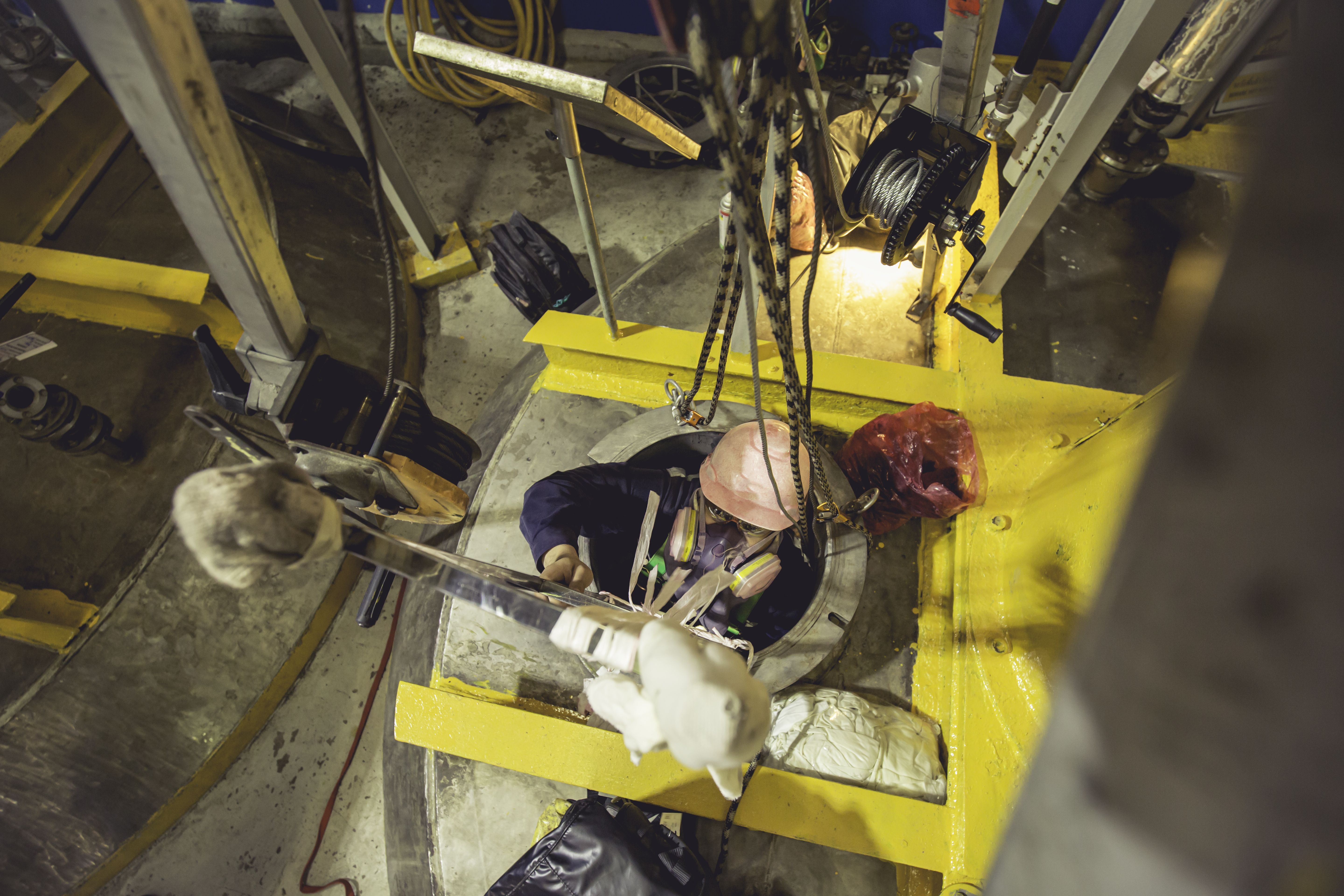 Parc de machines industrielles assurées contre les dommages